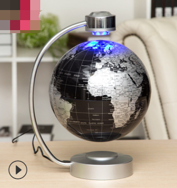 8-Inch Magnetic Suspension Globe - Office Decoration & Novelty Gift