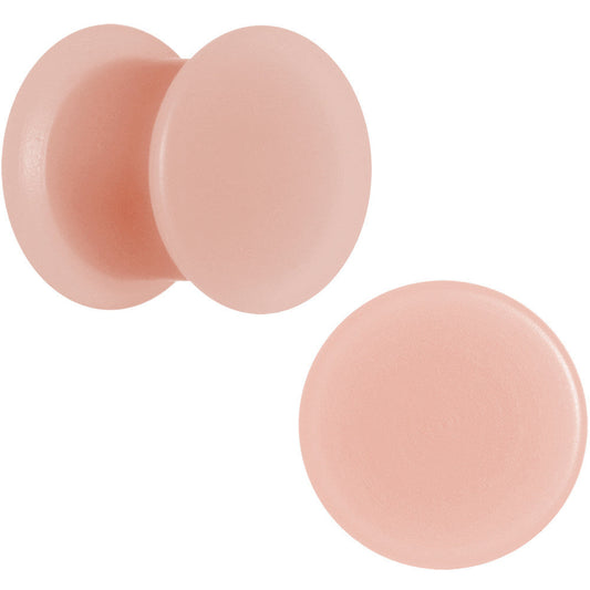 00G Flesh Tone Silicone Saddle Plug Set