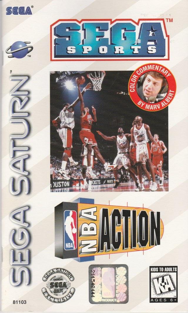 NBA Action (Sega Saturn)
