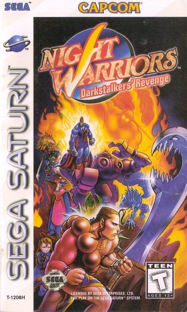 Night Warriors Darkstalkers' Revenge (Sega Saturn)
