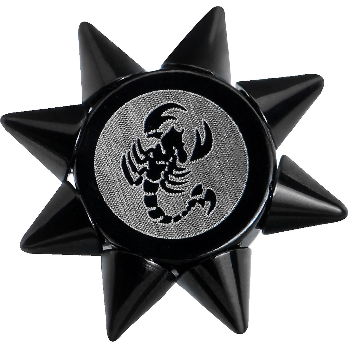 0G Scorpion Spiked Logo Fake Taper Ear Plug