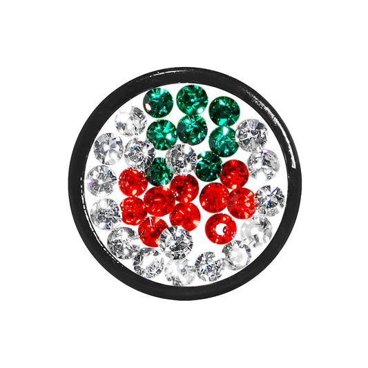 2G Cherry Ferido Crystal Acrylic Screw Fit Tunnel