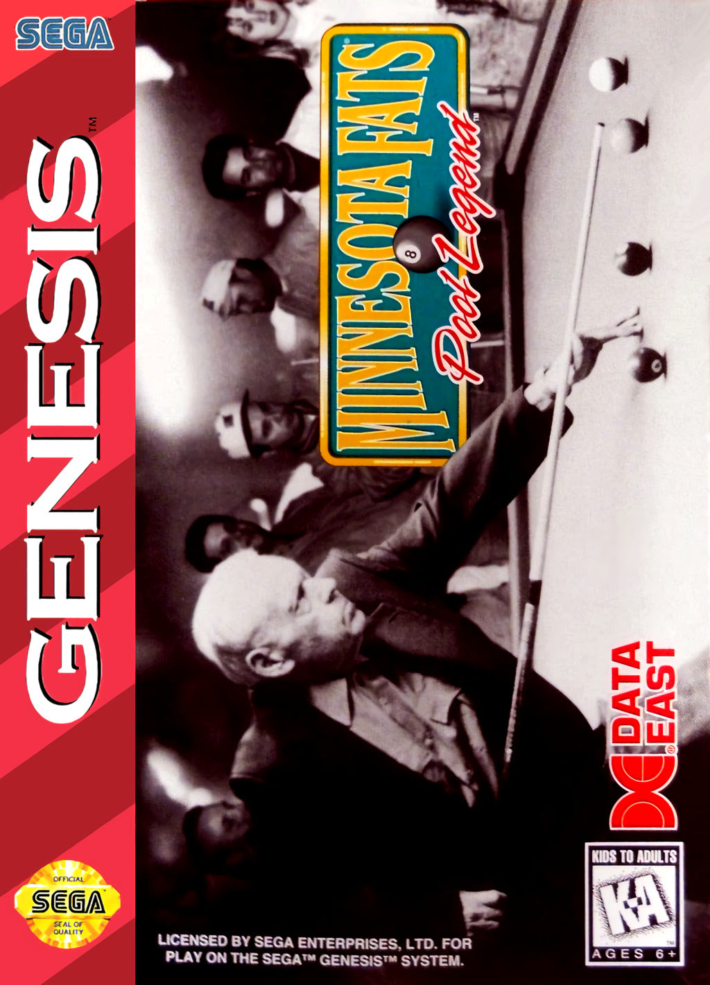 Minnesota Fats: Pool Legend (Sega Genesis)