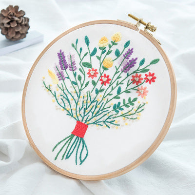 DIY embroidery material package