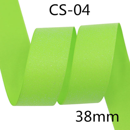 Glitter Silk Ribbon for Gift Wrapping