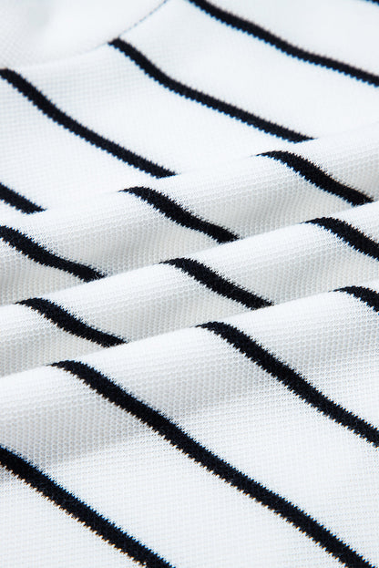 Stripe Top and Pants Set