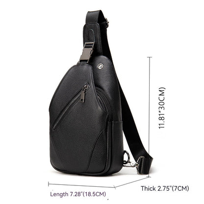 Authentic Leather All-match Crossbody Bag