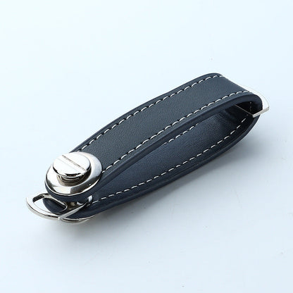 Leather Keychain Pendant for Car Storage
