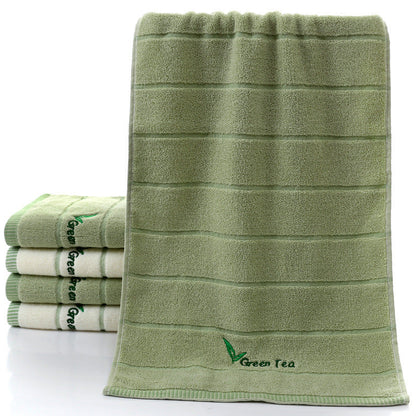Pure Cotton 32-Strand Embroidered Face Towel
