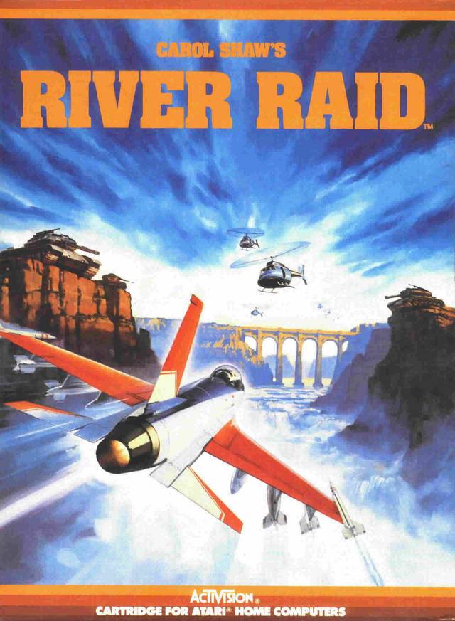 River Raid (Atari 800)