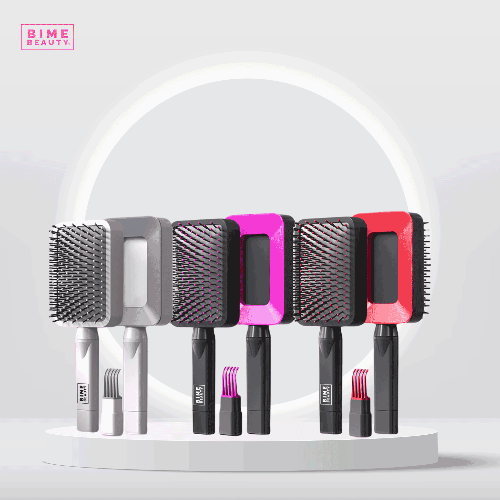 3D Self-cleaning Deluxe Hair Brush by BimeBeauty