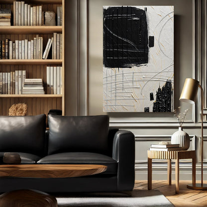 Black and Beige Wall Art