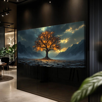 Burning Bush - Faith Wall Art XI