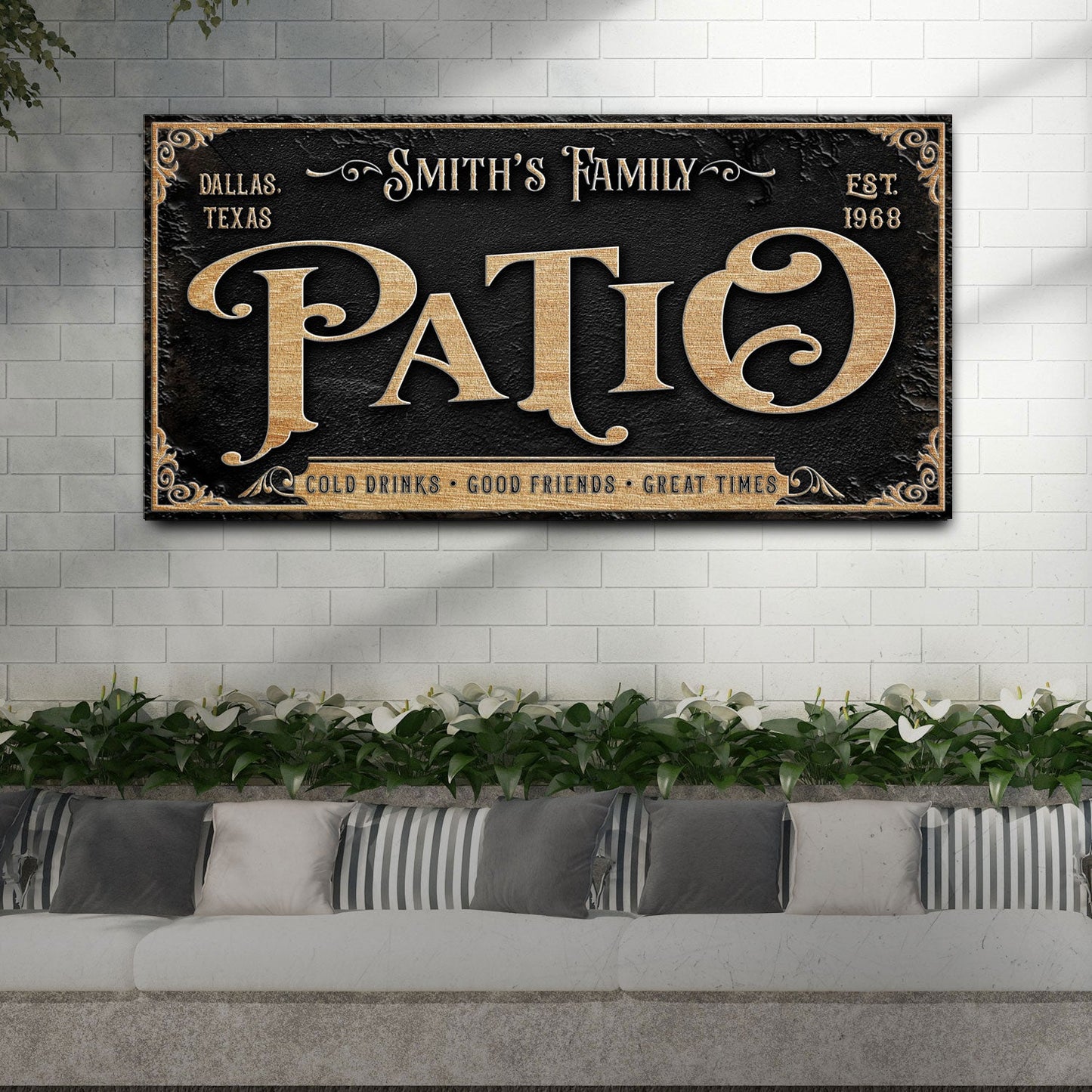 Personalized Patio Sign II