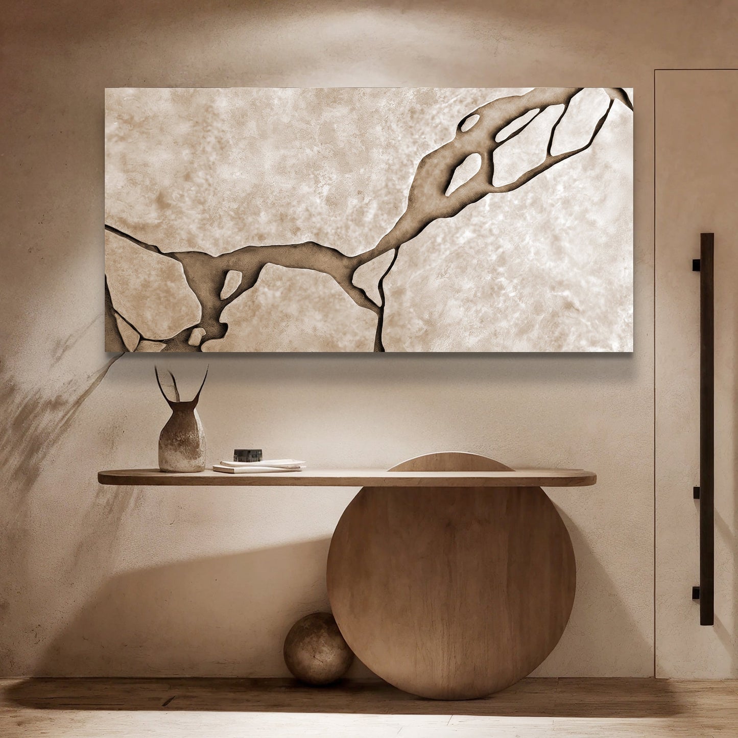 Muddy Abstract Wall Art