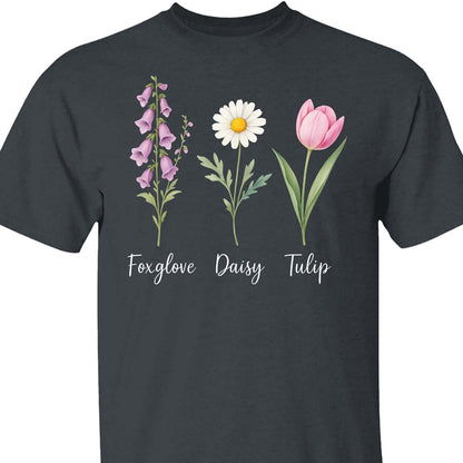 Subtle FDT Shirt – Floral F*ck Donald Trump Tee, Anti MAGA Political T-shirt, Feminist 8647 Anti Trump Gift 682169