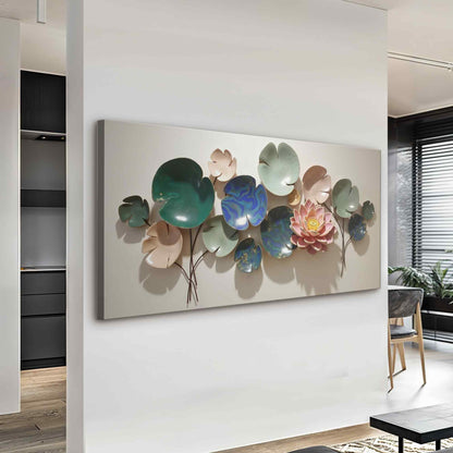 Lotus Leaf Abstract Wall Art VI