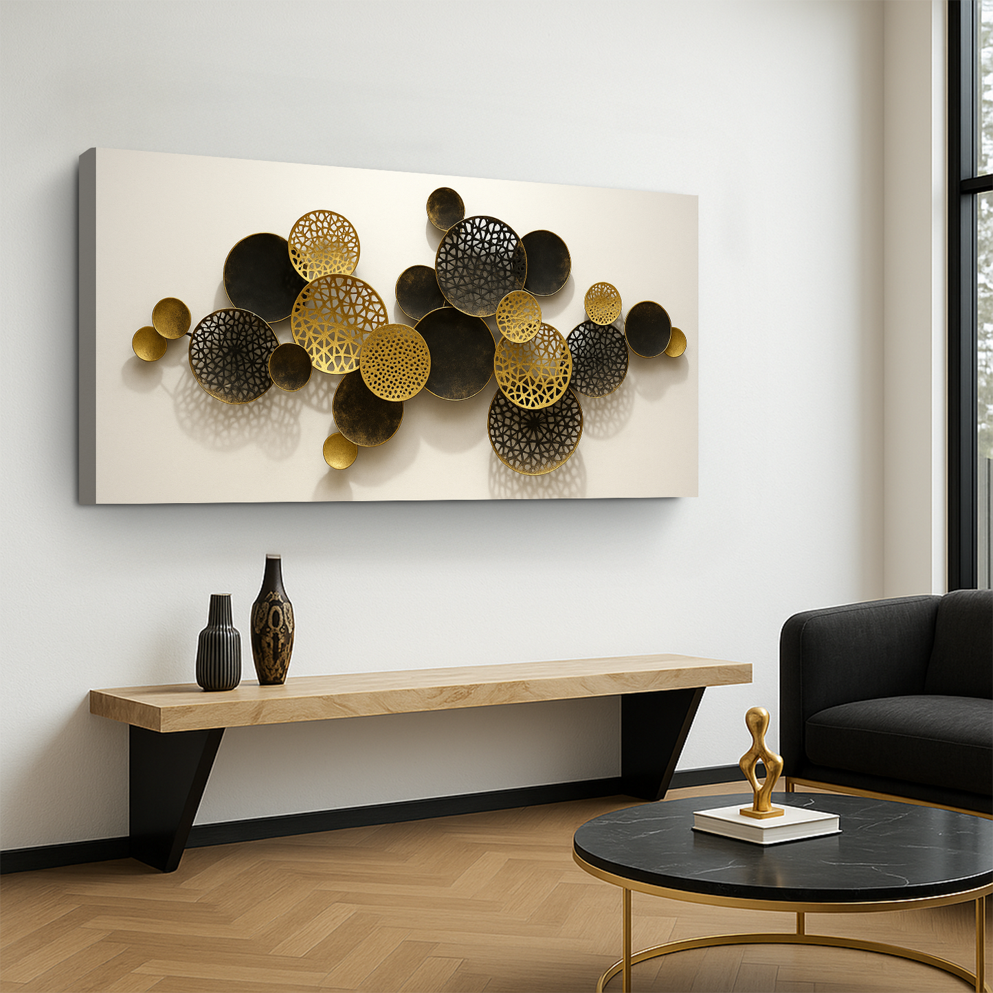 Lotus Leaf Abstract Wall Art V