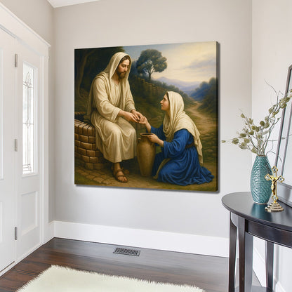 Samaritan at the Well Faith Wall Art