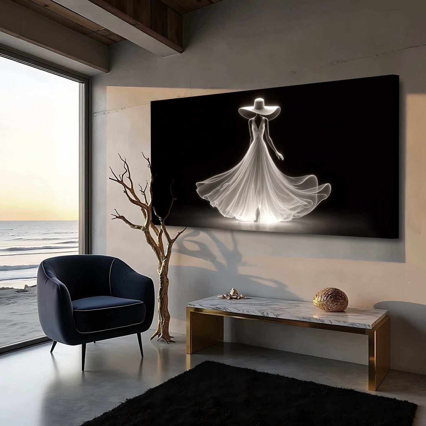 Modern Glam Fashion Wall Art