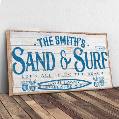 Sand & Surf Sign VIII