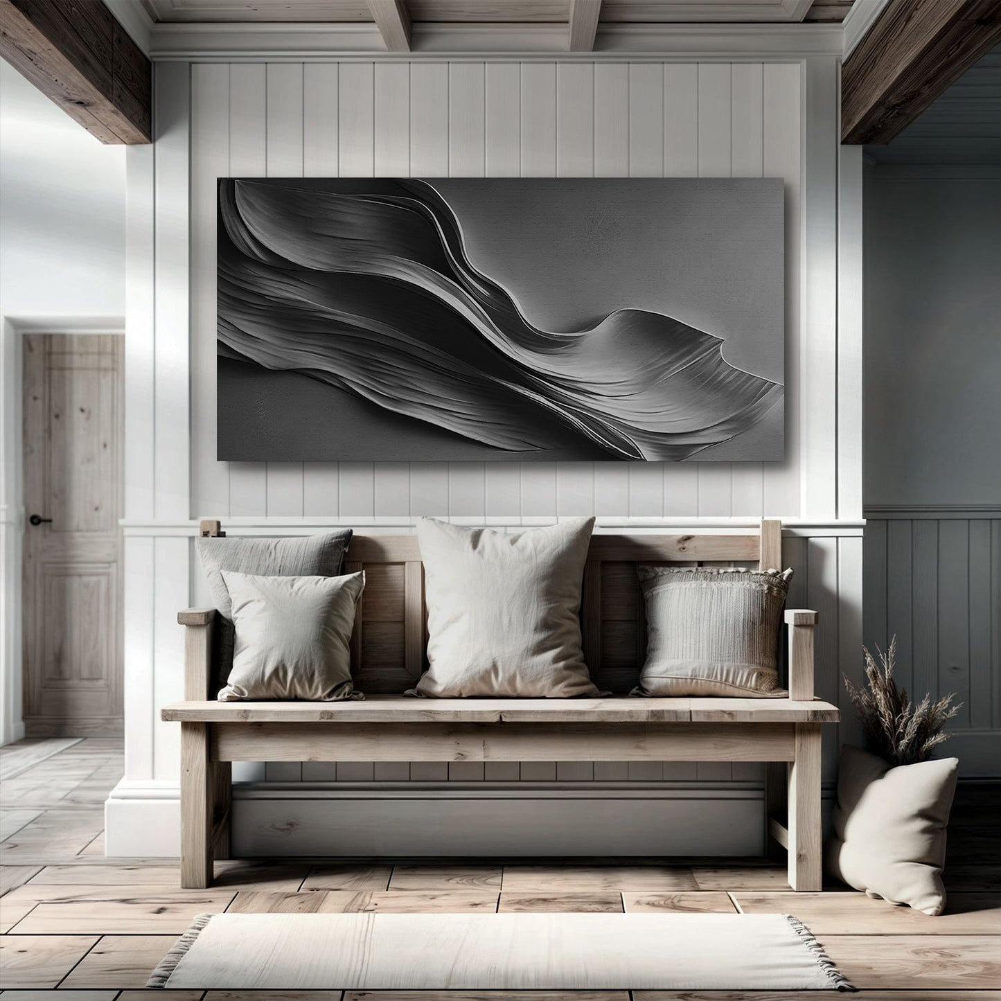 Black Minimalist Wall Art