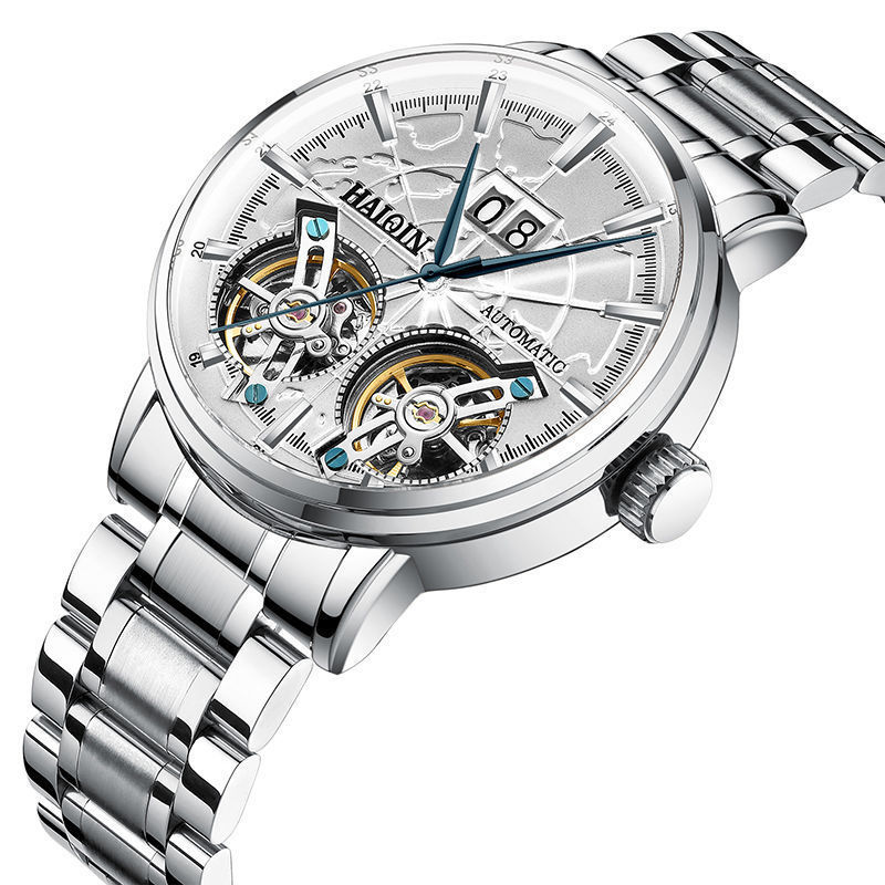 Men's Double Tourbillon Automatic Watch