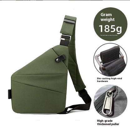 Men's Lightweight Nylon Crossbody Bag