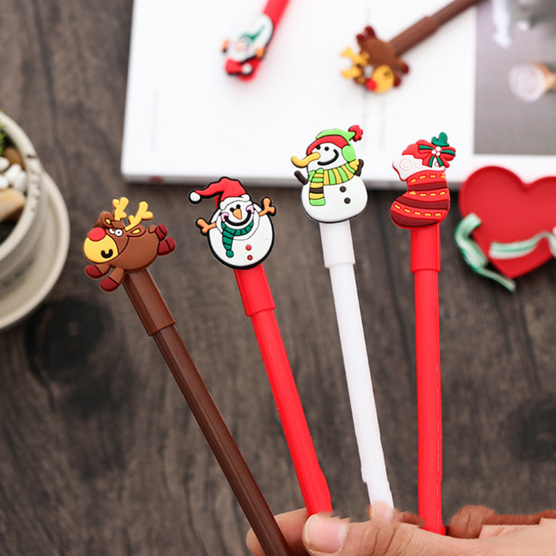 Cute Cartoon Gel Pen - Christmas Stationery