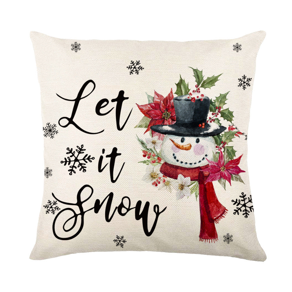 Christmas Snowflake Pillow Covers