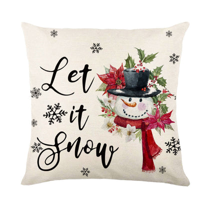 Christmas Snowflake Pillow Covers