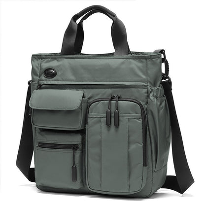 Multi-layer Business Shoulder Bag for Men
