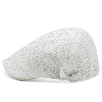 Lace Hard Gauze Beret Children's Casual Sun Hat