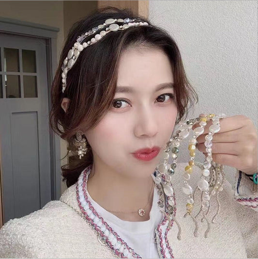 Rhinestone Forest Fairy Hairpin Headband