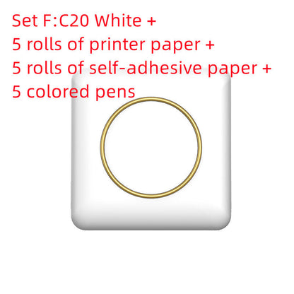 Mini Bluetooth Thermal Label Printer