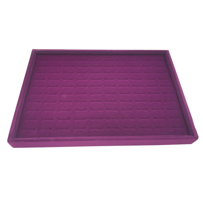 Flannel Jewelry Display Ring Tray