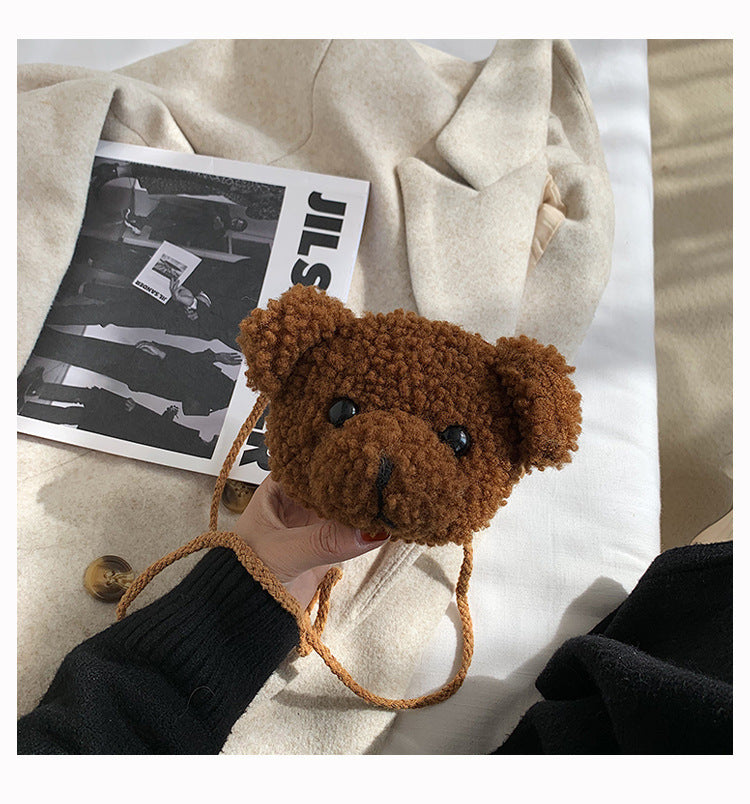 Cute Shoulder Bear Messenger Bag