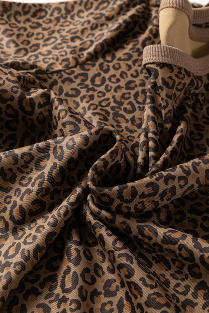 Leopard Fierce Crew Neck T-Shirt