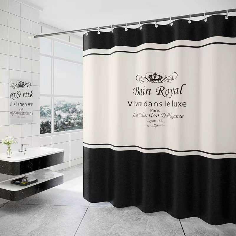 Waterproof Polyester Shower Curtain