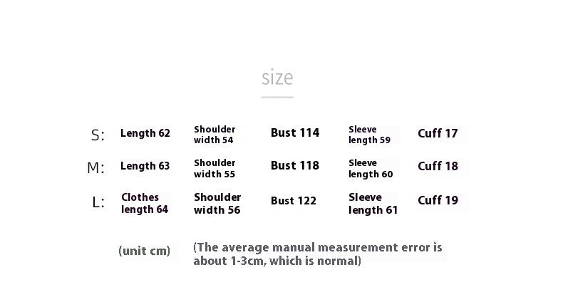 Korean Style Oversize Round-Neck Embroidered Cartoon Long-Sleeve Top