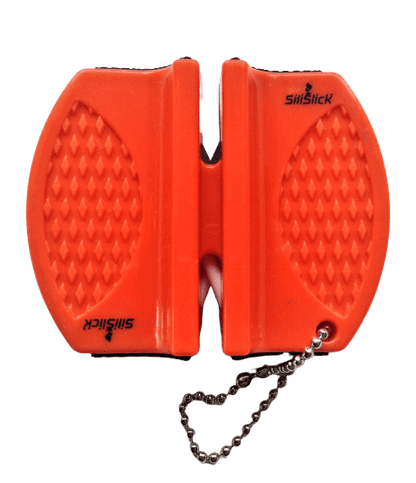 Kitchen Knife Set Kit | Red Handles | Red Magnetic Rack & sharpener