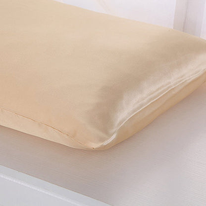 Satin Solid Color Pillowcase