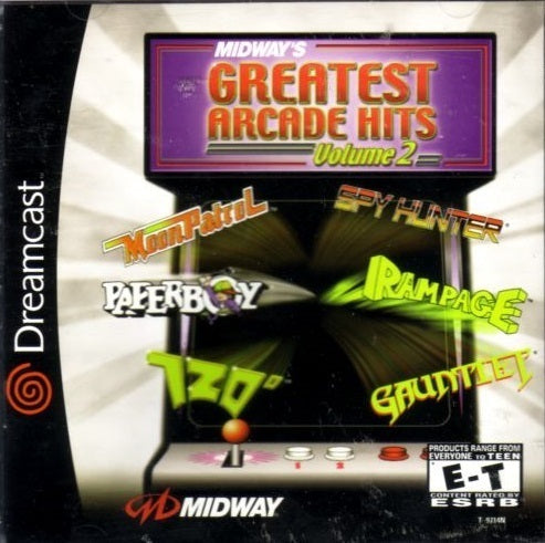 Midway's Greatest Arcade Hits Volume 2 (Sega Dreamcast)