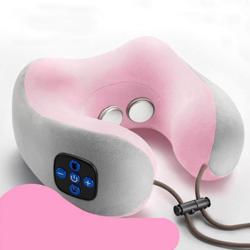 Gold U-Type Massage Pillow