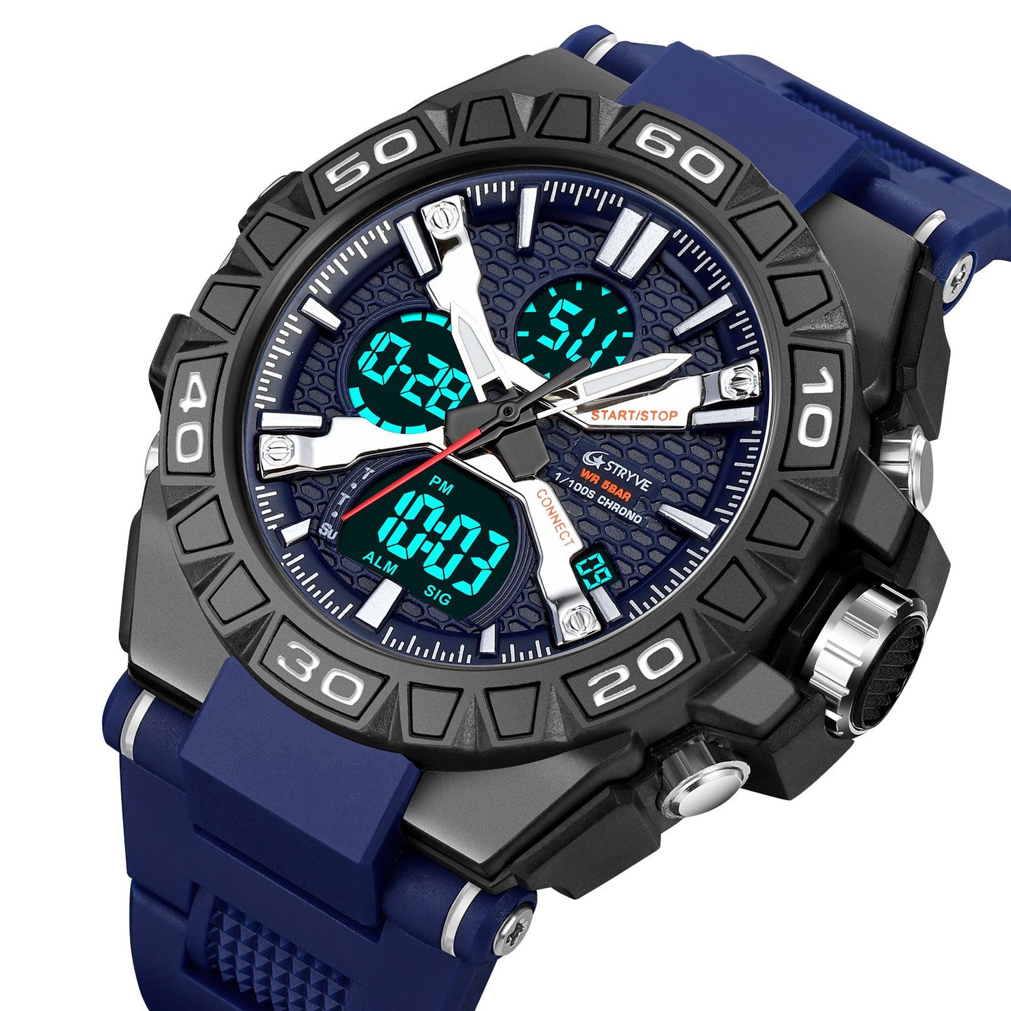 New Multifunctional Sports Student Watch