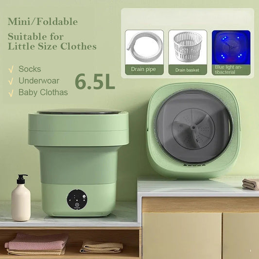 Mini Foldable Washing Machine for Socks Underwear