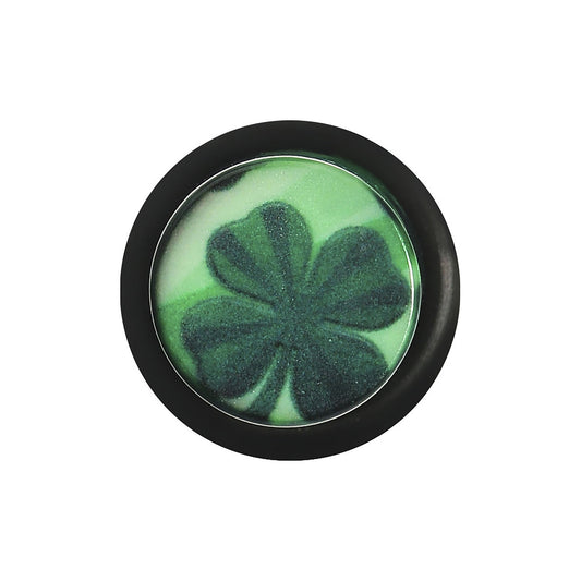 00G Green Acrylic Four Leaf Clover Field Taper