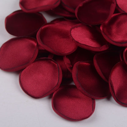 4cm Silk Rose Burnt Edge Petals