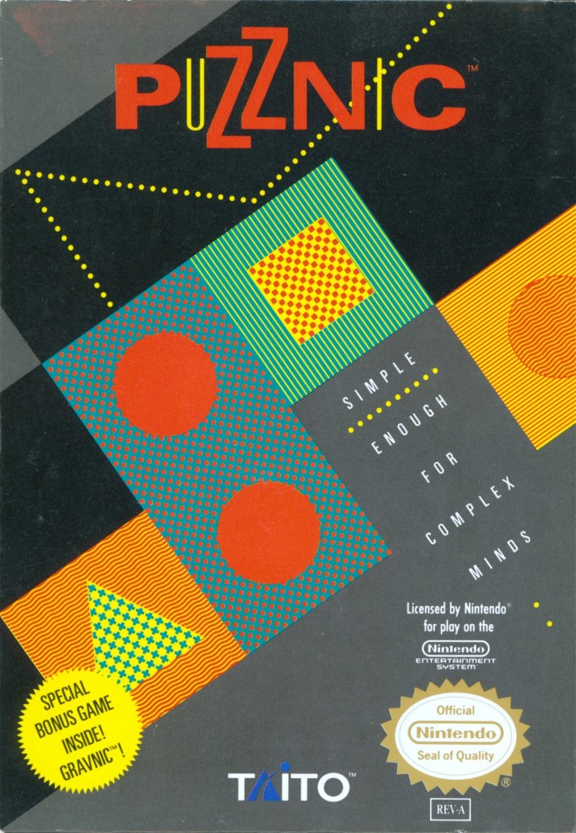Puzznic (Nintendo NES)