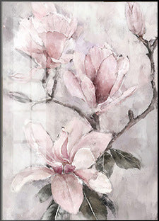 Flower Wall Art Poster, Frameless Decor